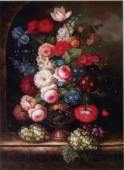 unknow artist Floral, beautiful classical still life of flowers.059 Norge oil painting art